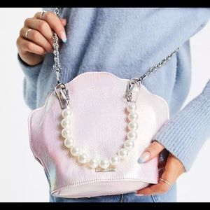 SkinnyDip pink shell iridescent Crossbody bag . Brand new *with tags
